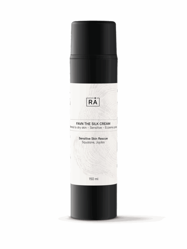 En parfymefri fuktighetskrem med squalane og jojoba som mykgjør og styrker en sensitiv hud.