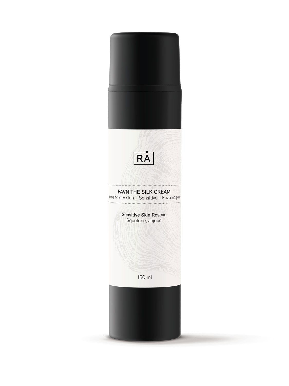 En parfymefri fuktighetskrem med squalane og jojoba som mykgjør og styrker en sensitiv hud.
