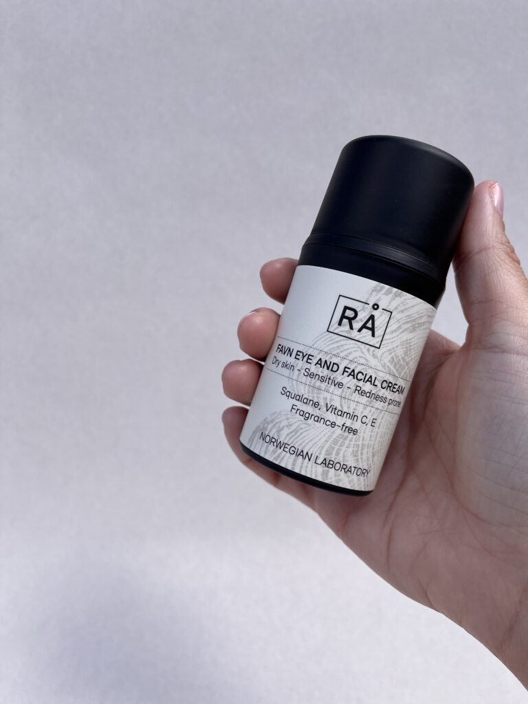 RÅ Skincare Favn eye and facial cream