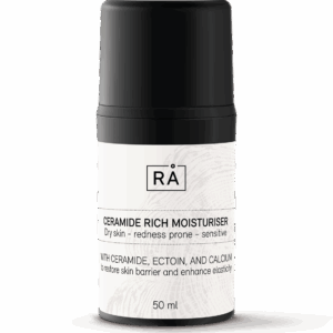 Bilde av ceramide rich moisturiser. En parfymefri fuktighetskrem med ceramider for senstitv hud.