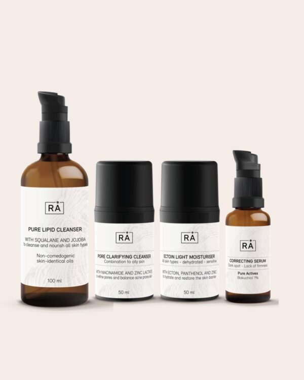 4 stegs rutine for akneutsatt hud