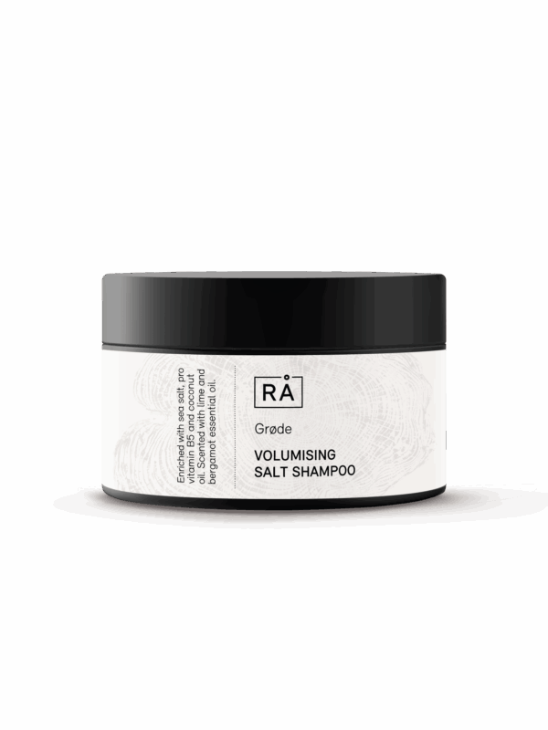 produktbilde av saltshampoo for økt volum til håret.