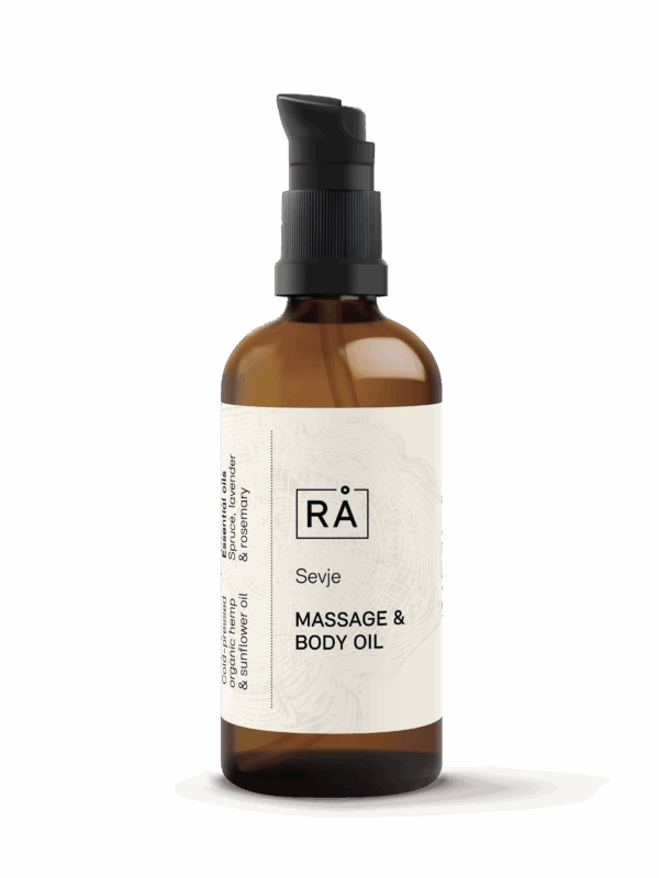 Sevje massage and body oil produktbilde