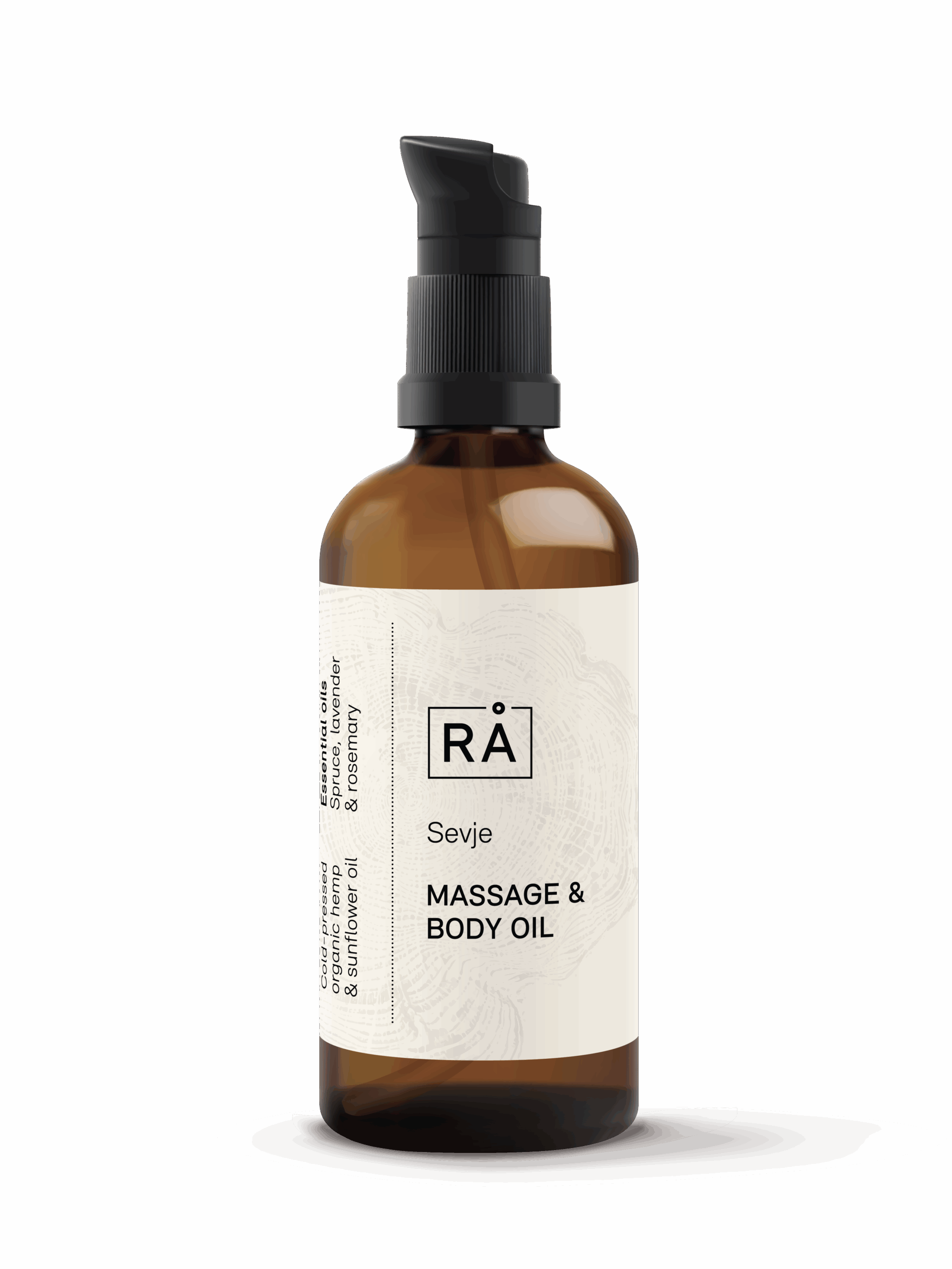 Sevje massage and body oil produktbilde